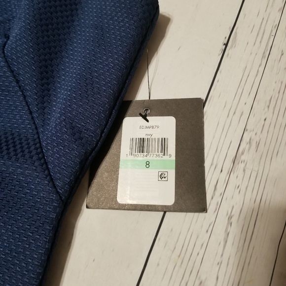 ELLEN TRACY Navy Blue Pencil Dress - Picture 7 of 8